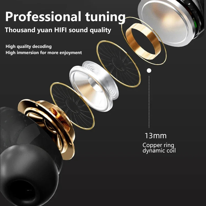 Wonderbuds - AI Translator Earbuds — Wireless Bluetooth Headphones with Touch Screen & 147 Languages